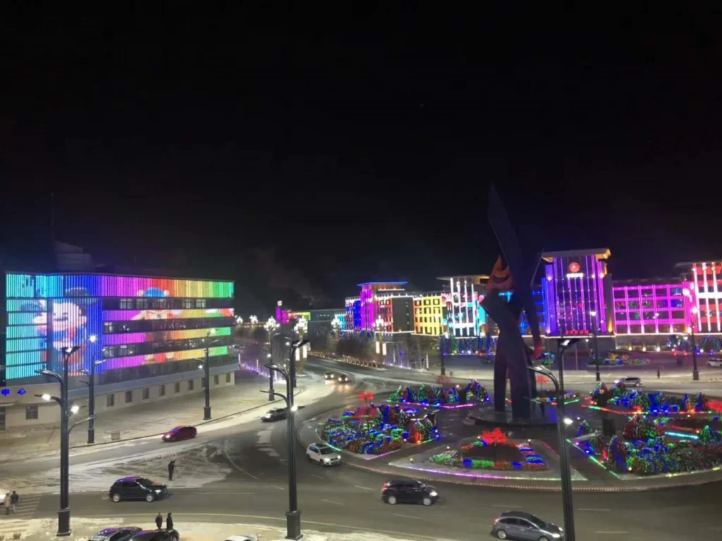 แอปพลิเคชั่นแถบพิกเซลวิดีโอ LED 1