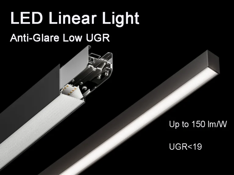 Antiriflesso-basso-UGR-Luce lineare a LED