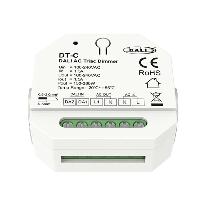 Smart Digital TRIAC DALI Dimmers