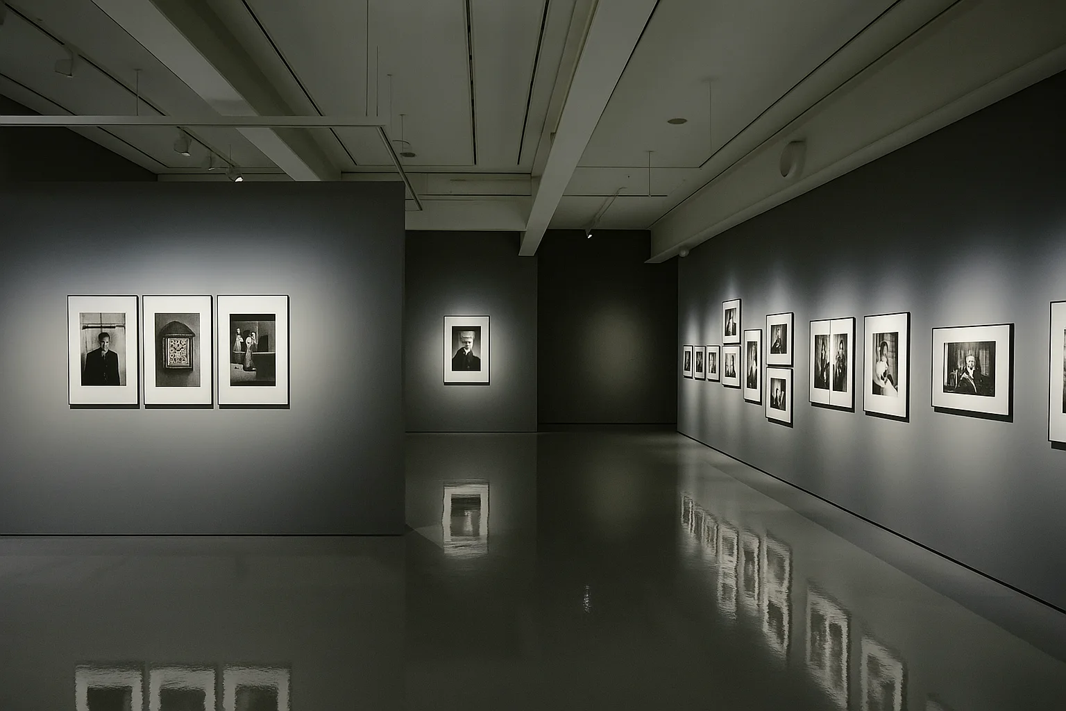 Art gallery track with museum-grade COB Art gallery track with museum-grade COB