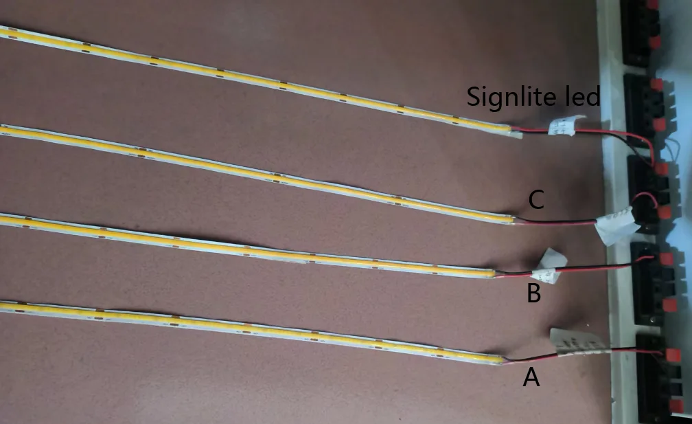 CoB LED Durabilité Test_Aspect physique et panne Observation_01