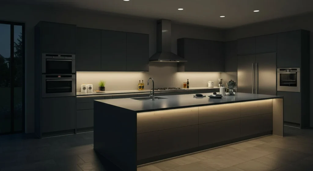 COB LED Strip for Kitchen Cabinet Lighting COB LED Strip for Kitchen Cabinet Lighting