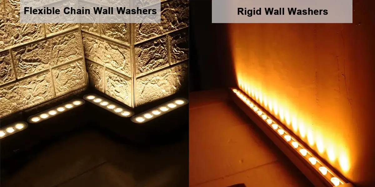 Flexible Chain Wall Washers vs Rigid Wall Washers Flexible Chain Wall Washers vs Rigid Wall Washers