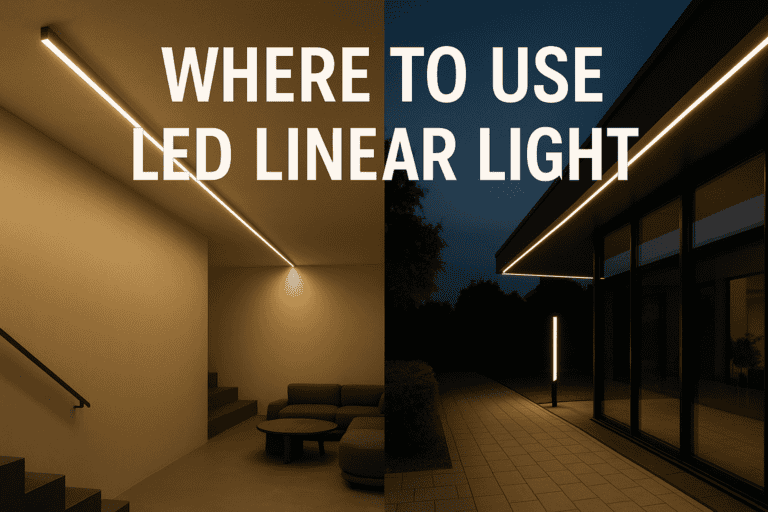 Dove utilizzare la luce lineare a LED per esterni e interni