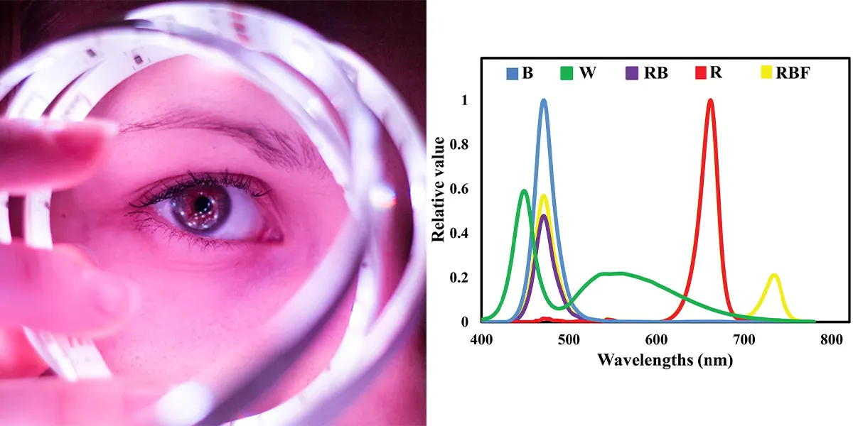 Does the blue light emitted by LED strips affect human eyes
