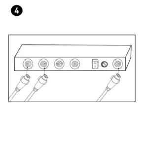 LED ダンス フロアの設置手順 4