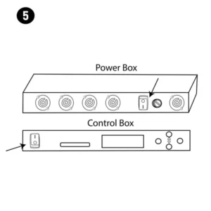 LED ダンス フロアの設置手順 5