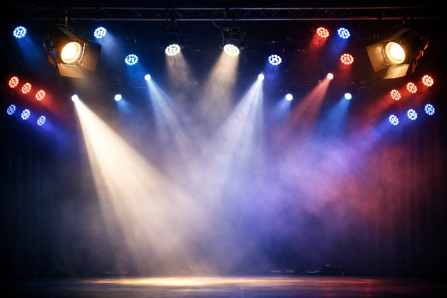 LED live amusic venue lighting with COB spotlight