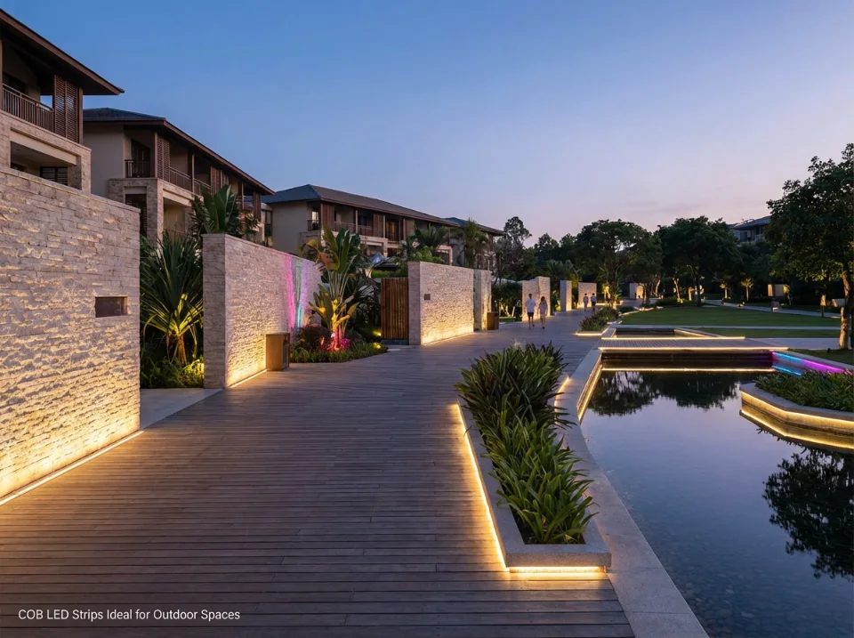 площадки для площадки подсветки COB LED ленты