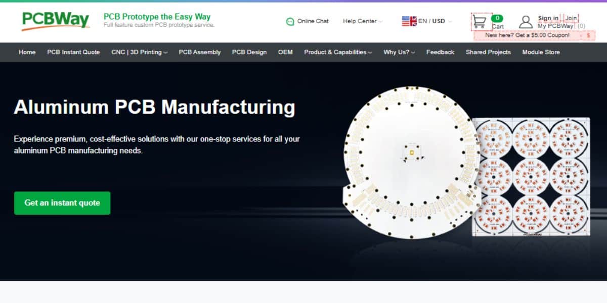 Produttore di schede PCB LED