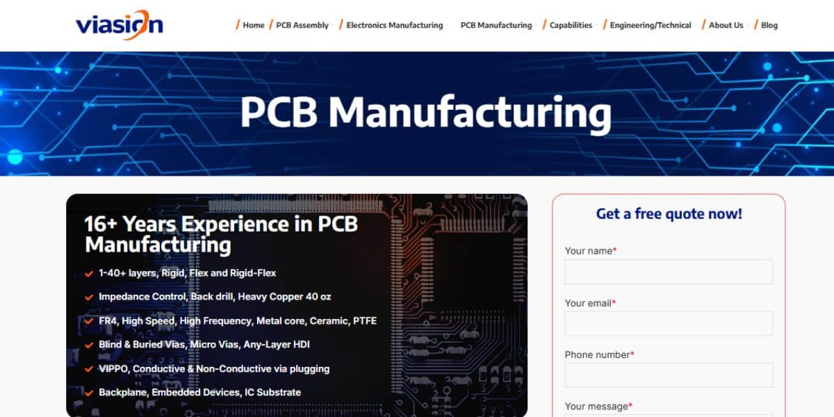 Produttore di schede PCB LED