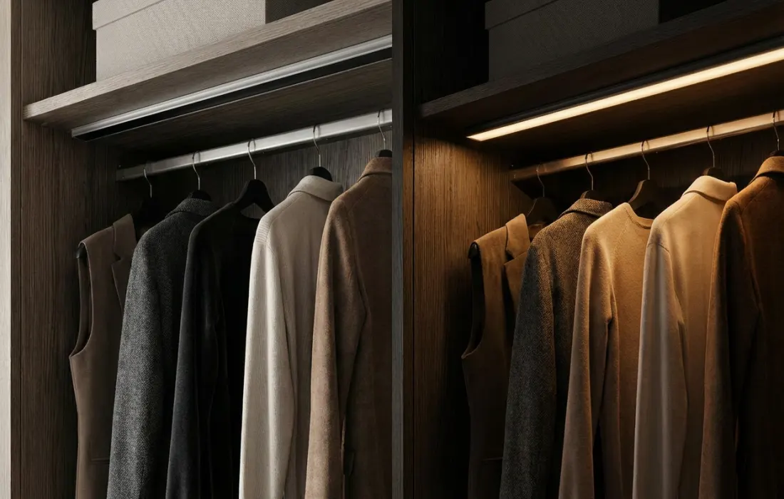 Black LED diffuser cover used for ambient and architectural lighting design