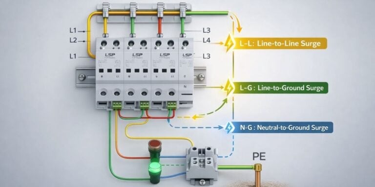 อุปกรณ์ป้องกันไฟกระชาก 3 เฟส