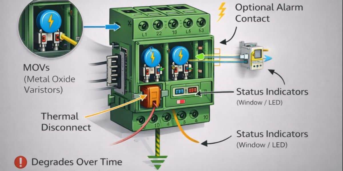 Dispositivo di protezione contro le sovratensioni a 3 fasi Dispositivo di protezione contro le sovratensioni a 3 fasi