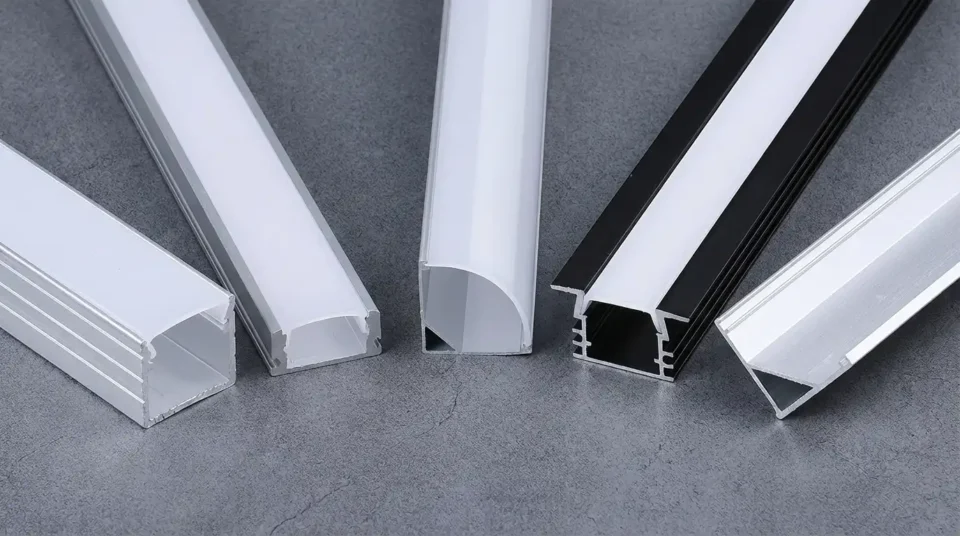 광원 솔루션을 위한 서명된 알루미늄 프로파일