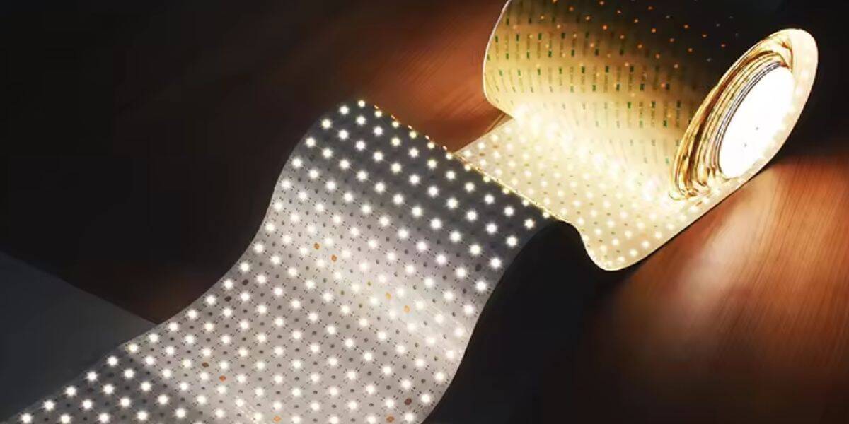 Feuille de lumière LED