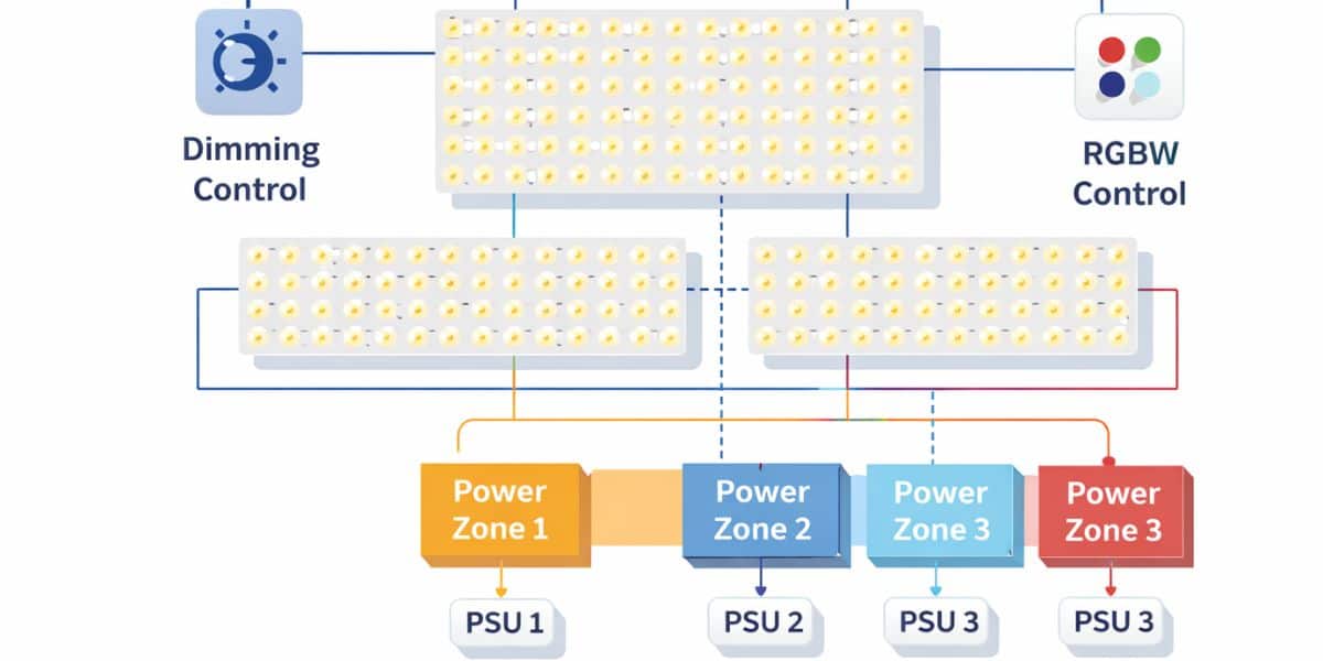 custom led sheet lighting
