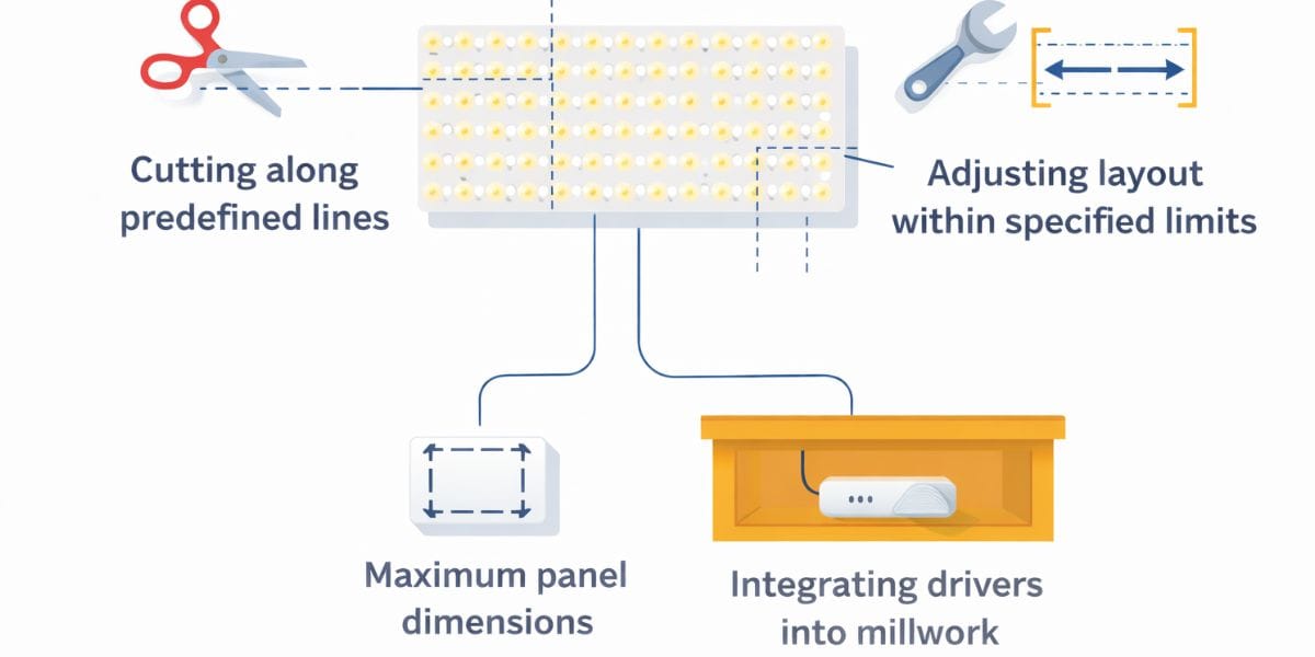 custom led sheet lighting