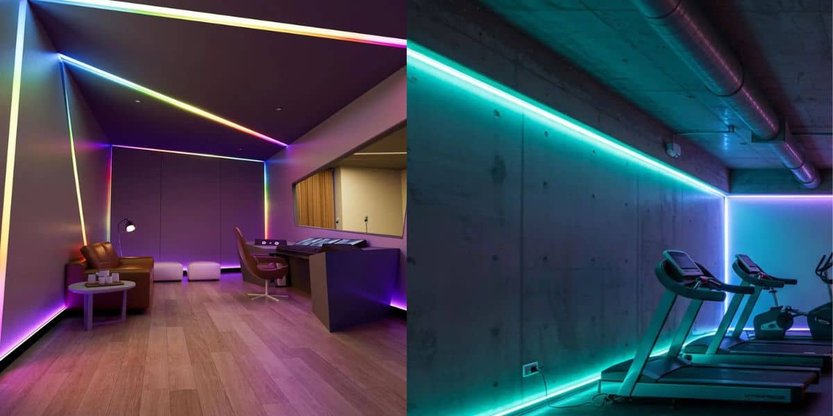 cob rgbw led strip light 24v
