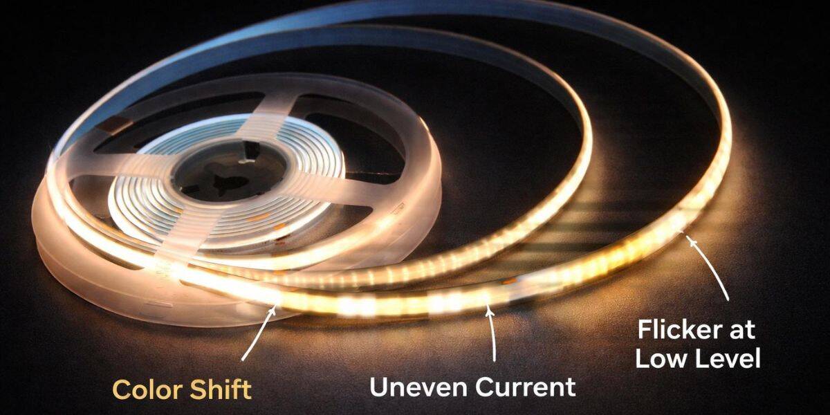 COB RGBW светодиодный лента 24 В