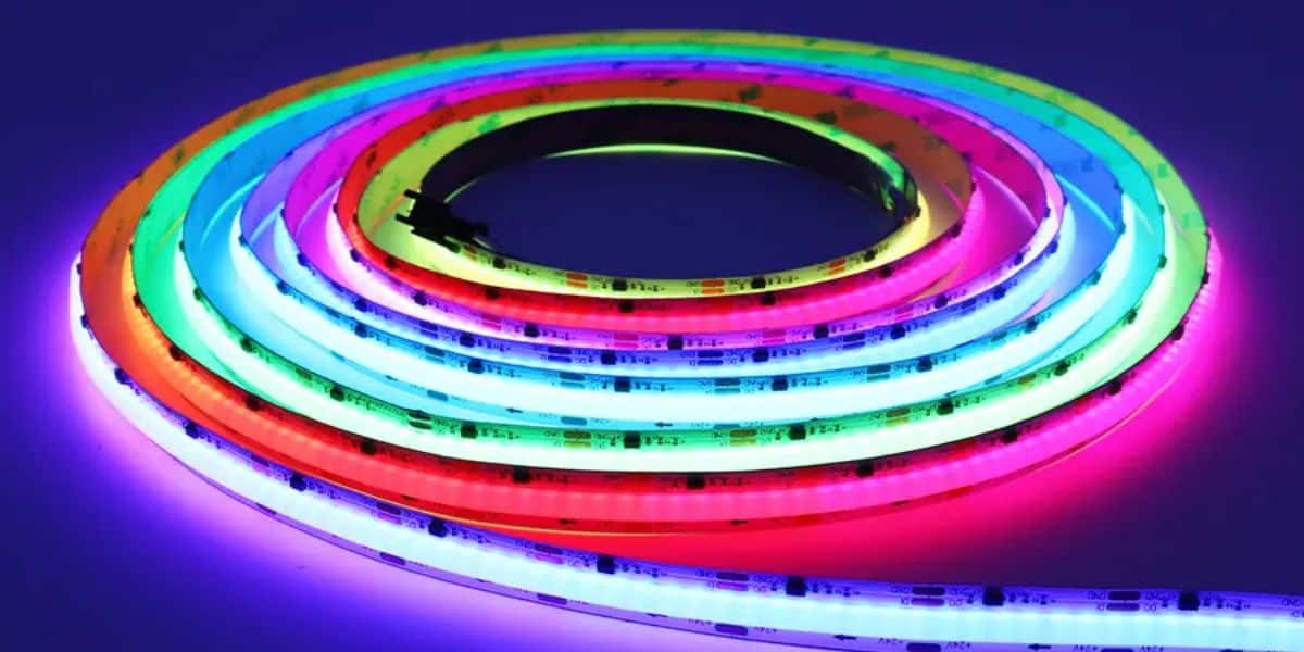 COB RGBW светодиодный лента 24 В