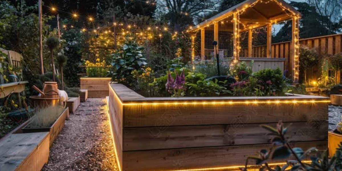 Lumières de bande LED COB