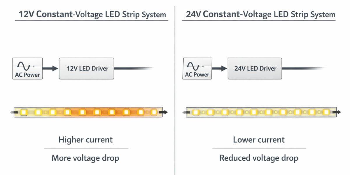 cob rgbw led strip light 24v
