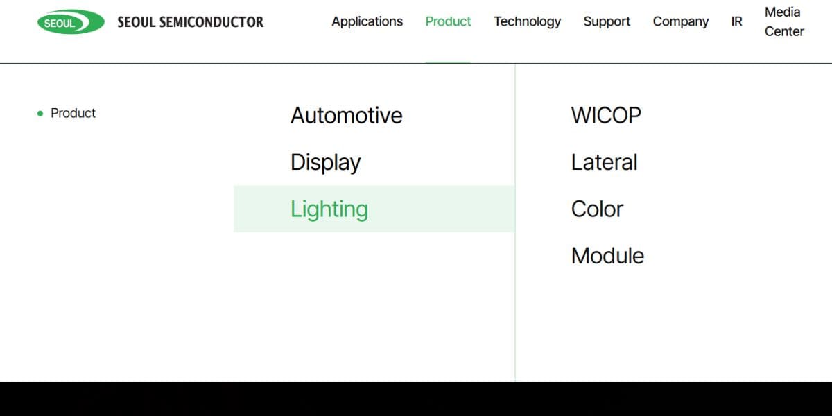 측면 방출 LED 스트립 측면 방출 LED 스트립