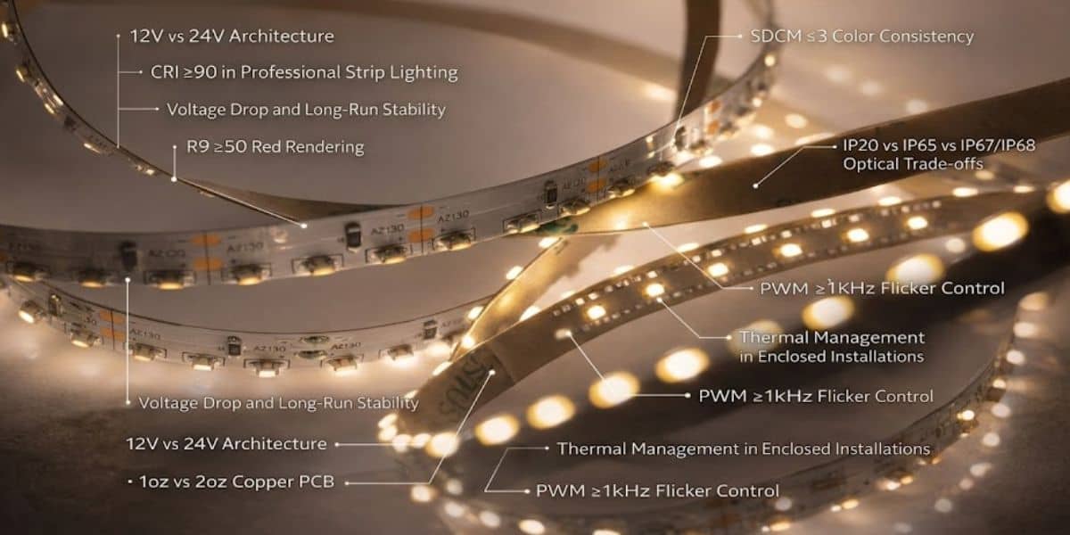측면 방출 LED 스트립 측면 방출 LED 스트립