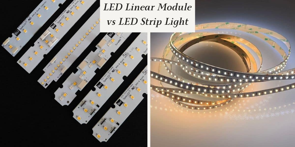 LED Linear Module vs LED Strip Light