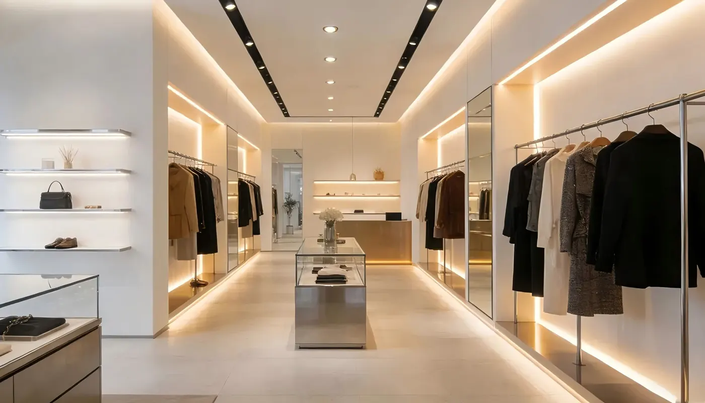 PWM LED Control System for Retail & Commercial Ambient Lighting