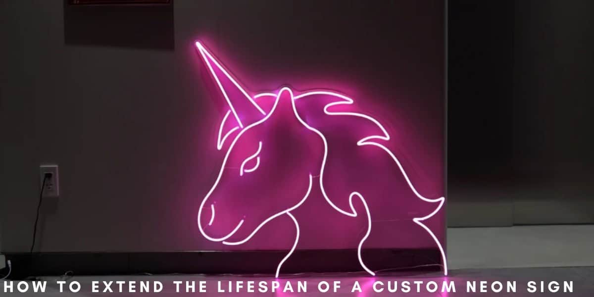 Sinais de néon personalizados