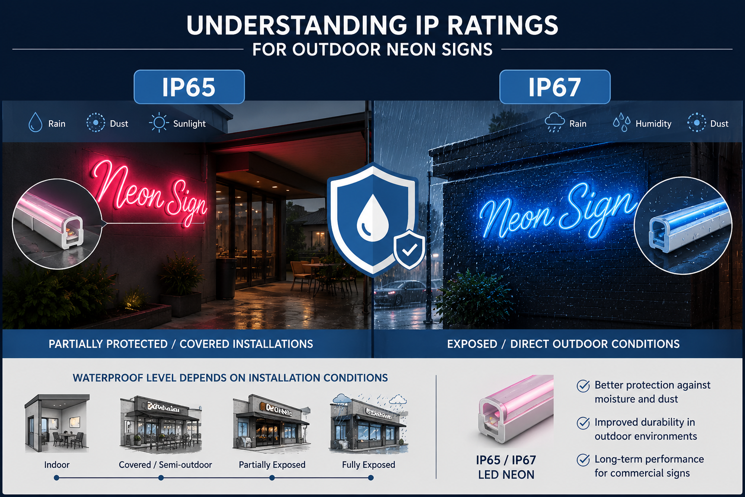 Commercial Outdoor Neon Signs