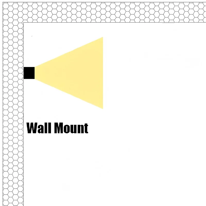 LED Acoustic Lighting Method_Wall Mount