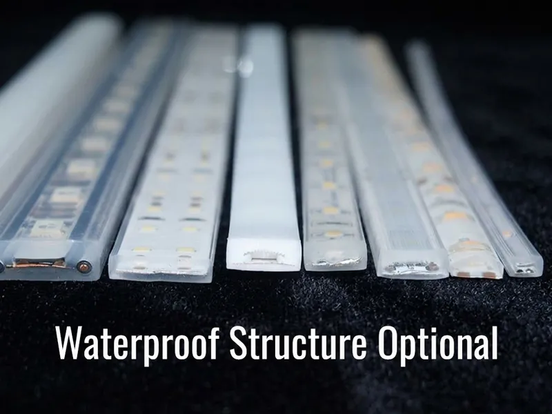 LED Strip Basics_Waterproof Structure Comparison