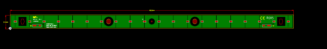 PCB à une rangée PCB à une rangée