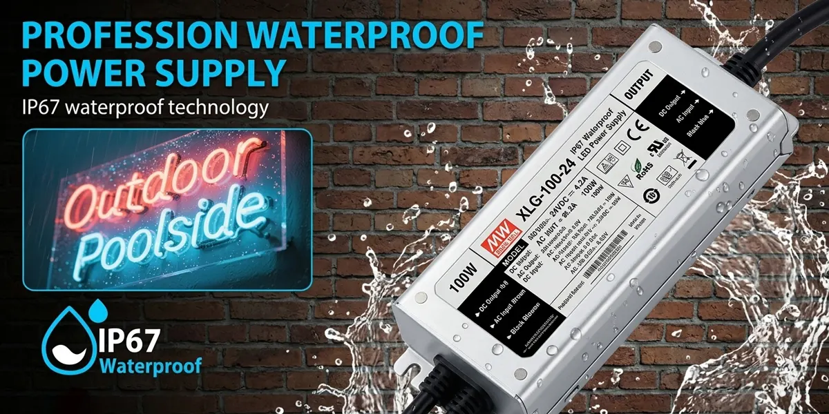 Waterproof LED Drivers Are Equally Crucial for Neon Signs