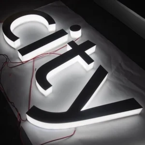 Acrylic Edge Lit Letters