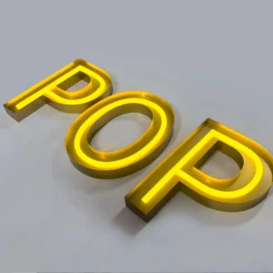 Open Face Channel Letters