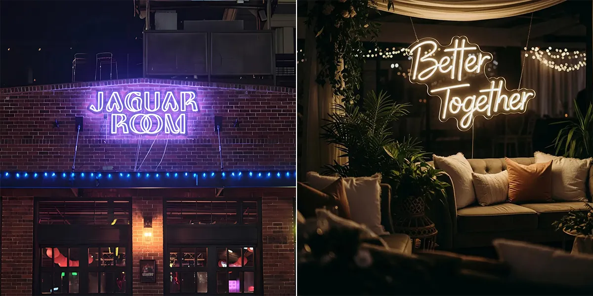 Outdoor LED Neon Signs Wall-Mounted vs. Suspended Installation Outdoor LED Neon Signs Wall-Mounted vs. Suspended Installation
