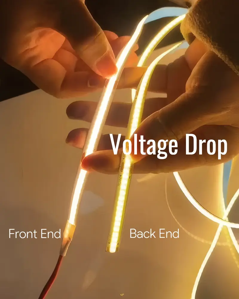 Why LED Strip Projects Fail_Underestimating Voltage Drop