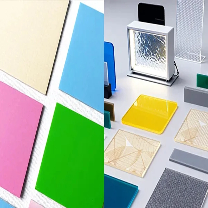 Acrylmaterialien für beleuchtete Zeichenbuchstaben