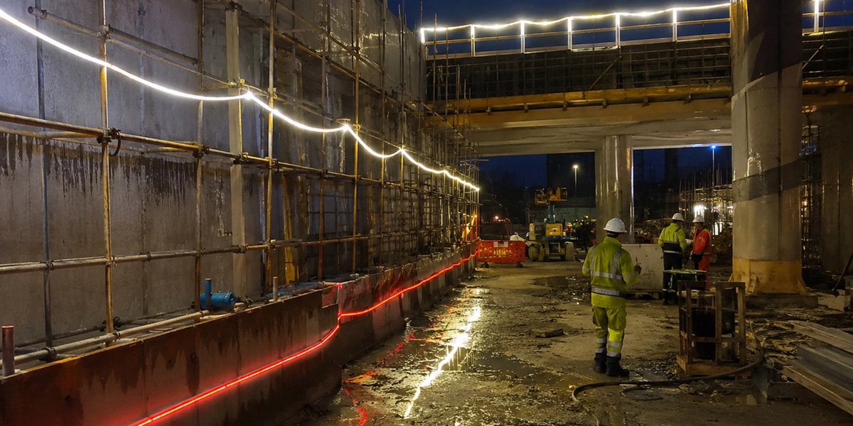 construction site lighting construction site lighting