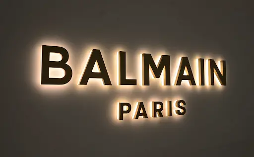 Verlichte letters borden