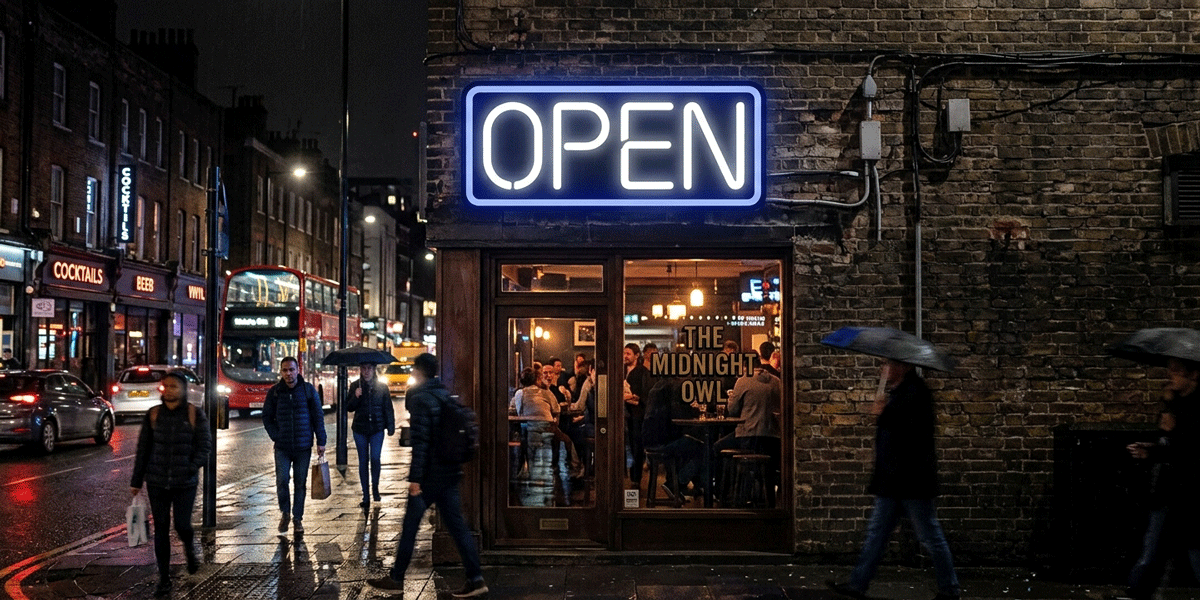 Neon Sign Flickering Neon Sign Flickering