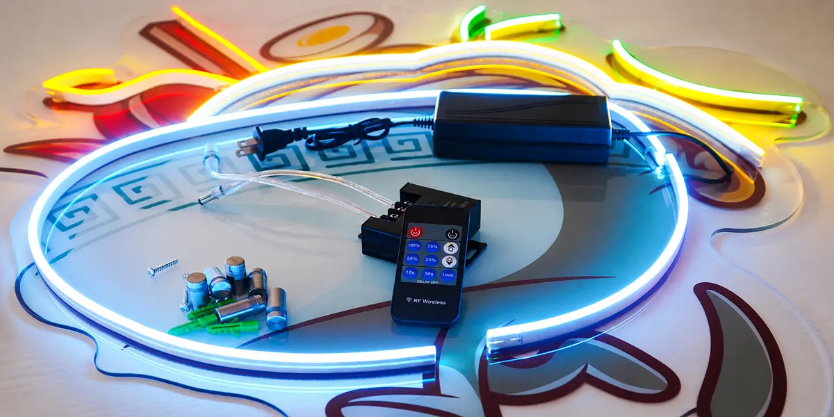 Outdoor Neon Signs Integrating Smart Controls and Dimming Outdoor Neon Signs Integrating Smart Controls and Dimming