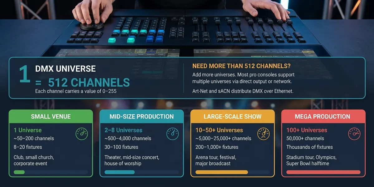 When Should You Add Another DMX Universe