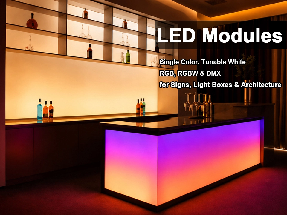 라이트박스 및 천장 조명용 LED 모듈