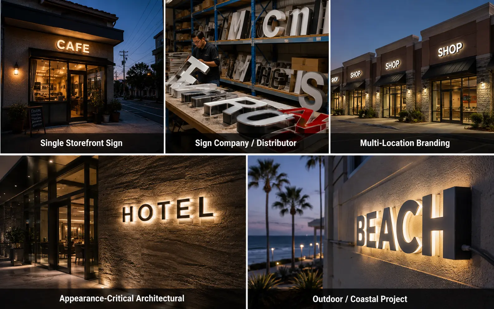 LED Letter Sign Manufacturers