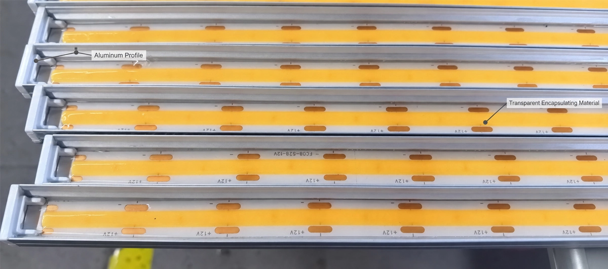 cob-led-strip-transparent-encapsulation-process cob-led-strip-transparent-encapsulation-process